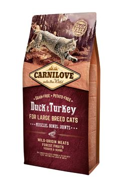 Carnilove Cat LB Duck&Turkey Muscles,Bones,Joints 6kg VAFO Carnilove Praha s.r.o.
