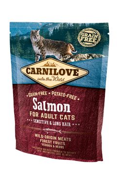 Carnilove Cat Salmon for Adult Sensitiv & LH 400g VAFO Carnilove Praha s.r.o.