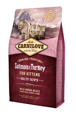Carnilove Cat Salmon & Turkey for Kittens HG 2kg VAFO Carnilove Praha s.r.o.