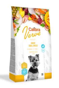 Calibra Dog Verve GF Junior Small Chicken&Duck 6kg Calibra Verve