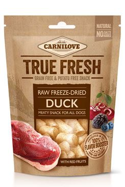 Carnilove Raw freeze-dried Duck with red fruits 40g VAFO Carnilove Praha s.r.o.