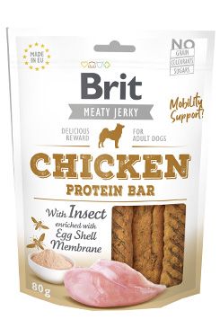 Brit Jerky Chicken with Insect Protein Bar 80g VAFO Carnilove Praha s.r.o.