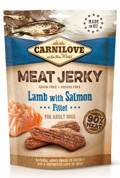Carnilove Dog Jerky Lamb&Salmon Fillet 100g VAFO Carnilove Praha s.r.o.