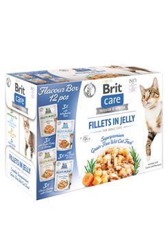 Brit Care Cat Fillets in Jelly Flavour box 12x85g VAFO Carnilove Praha s.r.o.