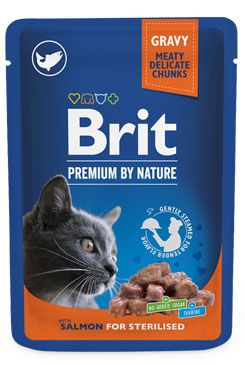Brit Premium Cat kapsa Salmon for Sterilised 100g VAFO Praha s.r.o.