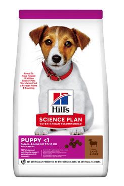 Hill's Can.Dry SP Puppy Small&Mini Lamb&Rice 1,5kg Hill´s Pet Nutrition