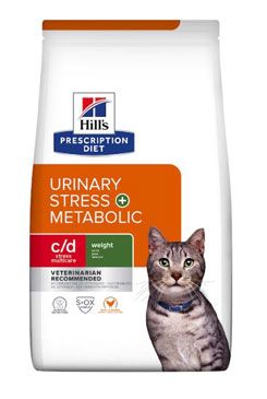 Hill's Fel.PD C/D dry Urinary Stress+Metabolic 3kg NEW Hill´s Pet Nutrition