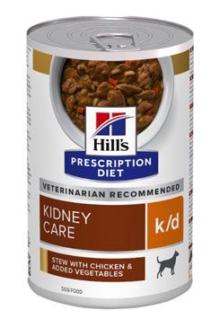 Hill's Can.PD K/D konz.Chicken&Vegetable stew 354g NEW Hill´s Pet Nutrition