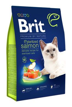 Brit Premium Cat by Nature Sterilized Salmon 800g VAFO Praha s.r.o.