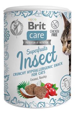 Brit Care Cat Snack Superfruits Insect 100g VAFO Praha s.r.o.