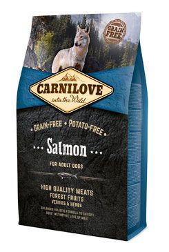Carnilove Dog Salmon for Adult 4kg VAFO Carnilove Praha s.r.o.