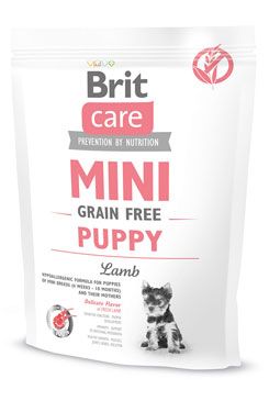 Brit Care Dog Mini Grain Free Puppy Lamb 400g VAFO Brit Care Praha s.r.o.