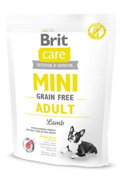 Brit Care Dog Mini Grain Free Adult Lamb 400g VAFO Brit Care Praha s.r.o.