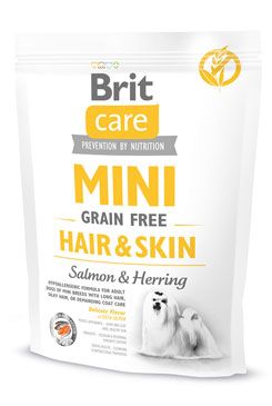 Brit Care Dog Mini Grain Free Hair & Skin 400g VAFO Brit Care Praha s.r.o.
