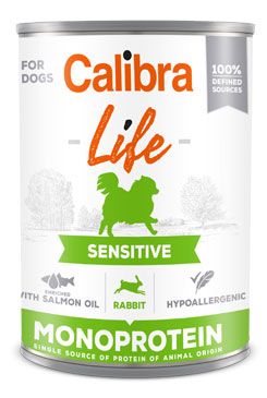 Calibra Dog Life  konz.Sensitive Rabbit 400g Calibra Life