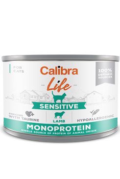 Calibra Cat Life  konz.Sensitive Lamb 200g Calibra Life