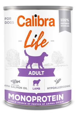Calibra Dog Life  konz.Adult Lamb 400g Calibra Life