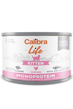 Calibra Cat Life  konz.Kitten Chicken 200g Calibra Life