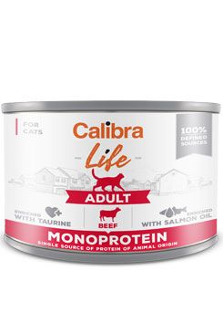 Calibra Cat Life  konz.Adult Beef 200g Calibra Life