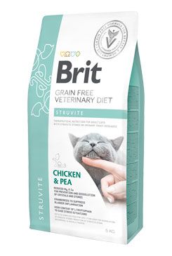 Brit VD Cat GF Struvite 5kg VAFO Brit Veterinární diety Praha s.r.o.