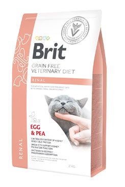 Brit VD Cat GF Renal 2kg VAFO Brit Veterinární diety Praha s.r.o.