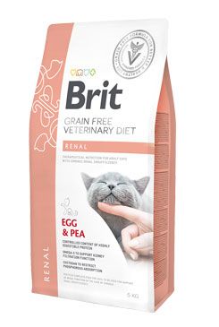 Brit VD Cat GF Renal 5kg VAFO Brit Veterinární diety Praha s.r.o.
