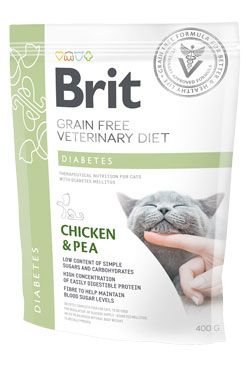 Brit VD Cat GF Diabetes 400g VAFO Brit Veterinární diety Praha s.r.o.