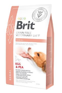 Brit VD Dog GF Renal 2kg VAFO Brit Veterinární diety Praha s.r.o.