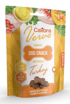 Calibra Dog Verve Crunchy Snack Fresh Turkey 150g Calibra Verve