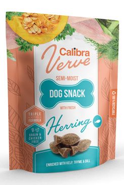 Calibra Dog Verve Semi-Moist Snack Fresh Herring 150g Calibra Verve