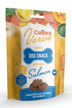 Calibra Dog Verve Crunchy Snack Fresh Salmon 150g Calibra Verve