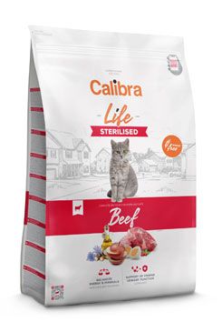 Calibra Cat Life Sterilised Beef 6kg Calibra Life