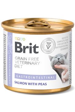 Brit VD Cat GF konz. Gastrointestinal 200g VAFO Brit Veterinární diety Praha s.r.o.
