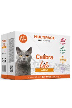 Calibra Cat Life kapsa Adult Multipack 12x85g Calibra Life