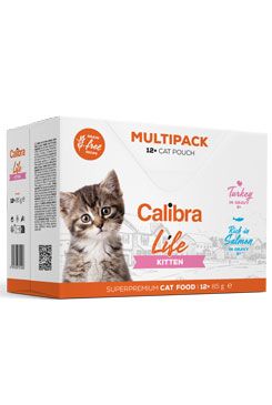 Calibra Cat Life kapsa Kitten Multipack 12x85g Calibra Life