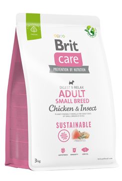 Brit Care Dog Sustainable Adult Small Breed 3kg VAFO Brit Care Praha s.r.o.