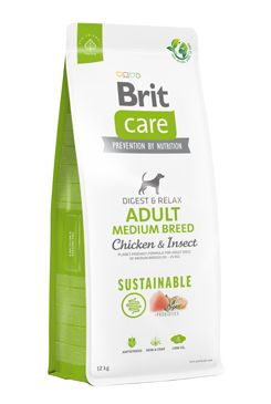Brit Care Dog Sustainable Adult Medium Breed 12kg VAFO Brit Care Praha s.r.o.