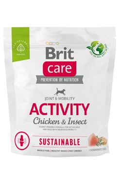 Brit Care Dog Sustainable Activity 1kg VAFO Brit Care Praha s.r.o.