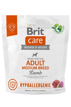 Brit Care Dog Hypoallergenic Adult Medium Breed 1kg VAFO Brit Care Praha s.r.o.
