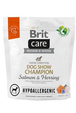 Brit Care Dog Hypoallergenic Dog Show Champion 1kg VAFO Brit Care Praha s.r.o.