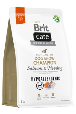 Brit Care Dog Hypoallergenic Dog Show Champion 3kg VAFO Brit Care Praha s.r.o.