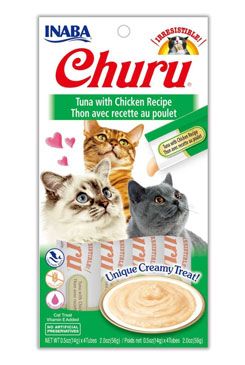 Churu Cat Purée Tuna with Chicken 4x14g INABA FOODS Co., Ltd.
