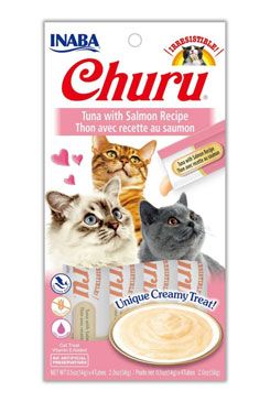 Churu Cat Purée Tuna with Salmon 4x14g INABA FOODS Co., Ltd.