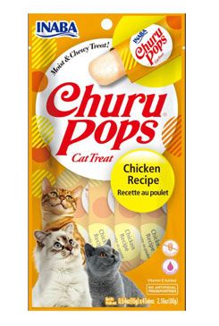 Churu Cat Pops Chicken 4x15g INABA FOODS Co., Ltd.