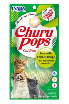 Churu Cat Pops Tuna with Chicken 4x15g INABA FOODS Co., Ltd.