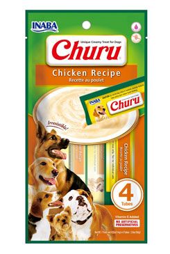 Churu Dog Chicken Recipe 4x14g INABA FOODS Co., Ltd.