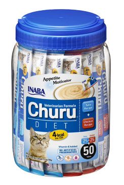 Churu Cat Vet Diet Purée Tuna&Chicken Varieties 50x14g INABA FOODS Co., Ltd.