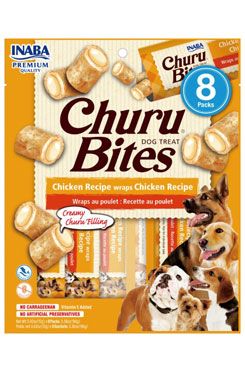 Churu Dog Bites Chicken wraps Chicken 8x12g INABA FOODS Co., Ltd.
