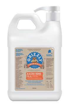 Lososový olej pes Grizzly Salmon Oil Plus 2000ml Grizzly Pet Products ApS