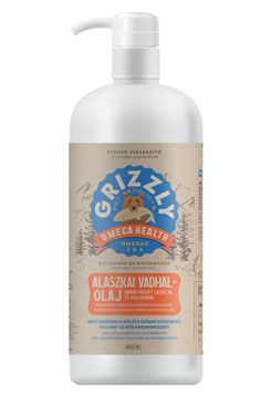 Lososový olej pes Grizzly Salmon Oil Plus 1000ml Grizzly Pet Products ApS